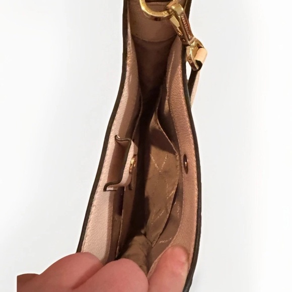 Michael Kors Briley Small Logo Messenger Crossbody Bag Ballet Pink - Picture 8 of 8